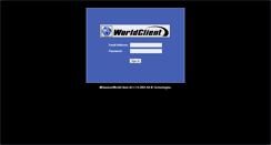 Desktop Screenshot of mail.dytelworld.com